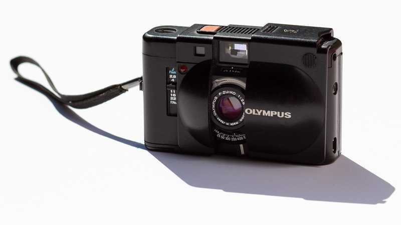 Olympus XA film camera