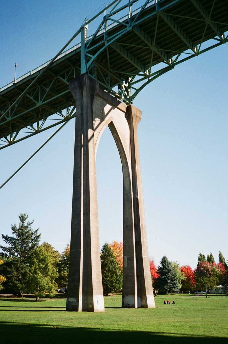 St. Johns Bridge in Portland, OR